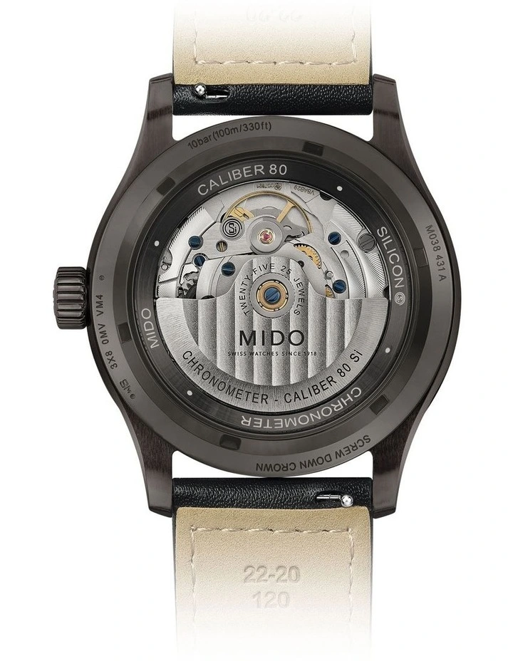 Multiport M Chronometer Watch in Black