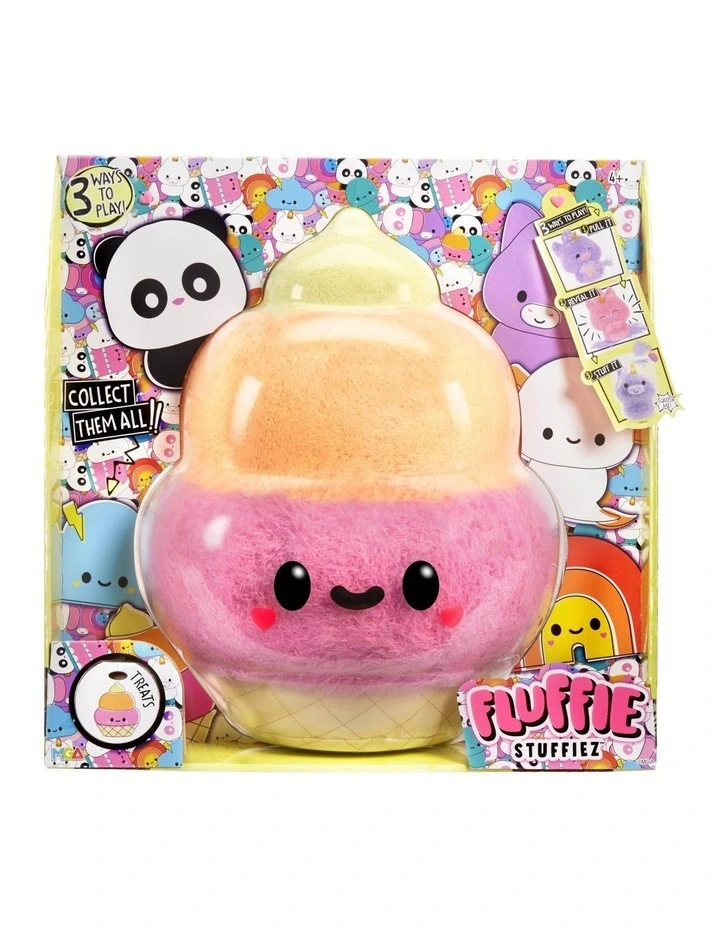 Fluffie Stuffiez Large Collectible Plush Ice Cream