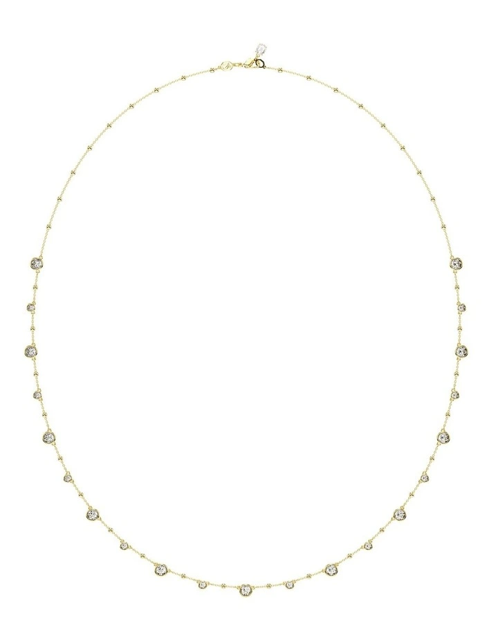 Imber Strandage Round Cut Gold-Tone Plated in White