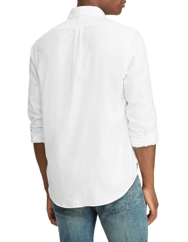Classic Fit Garment-Dyed Oxford Shirt
