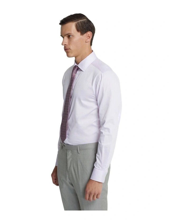 Beckton Dobby Shirt in Lilac