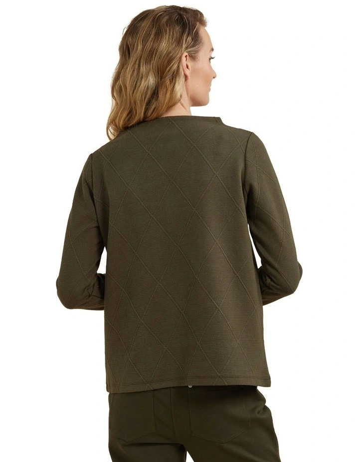 Diamond Tee in Green