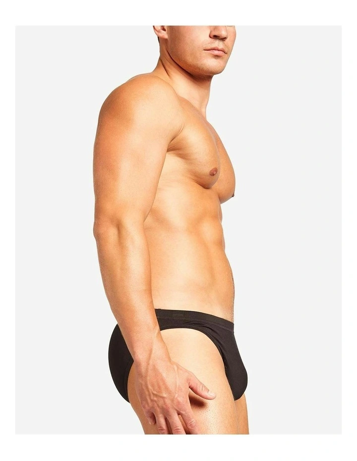 Body Bamboo Bikini Brief in Black