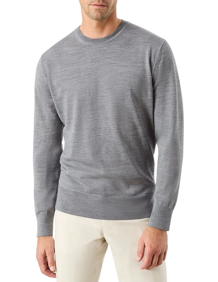 Sandringham Ashby Crew Knit in Grey