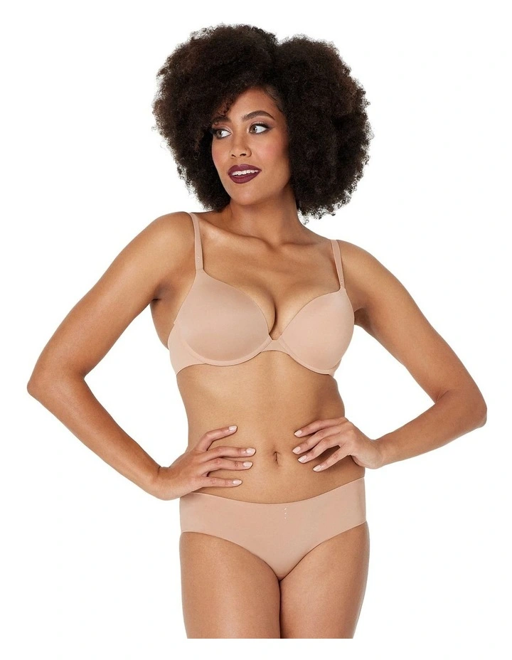 My Fit FMO Graduated Smooth Plunge Bra in Frappe