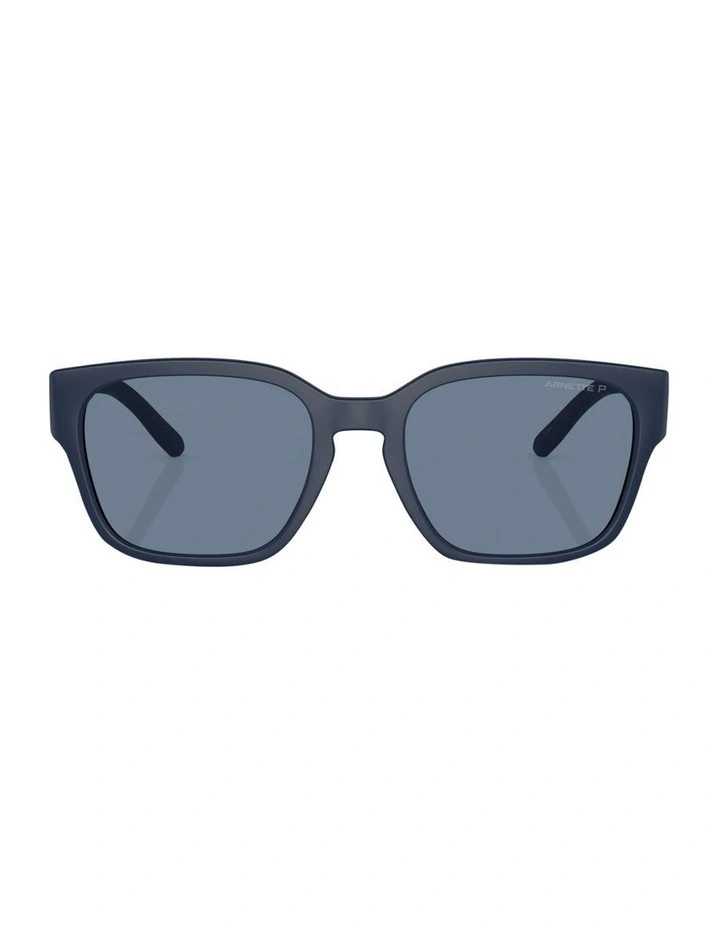 Hamie Polarised Sunglasses in Blue