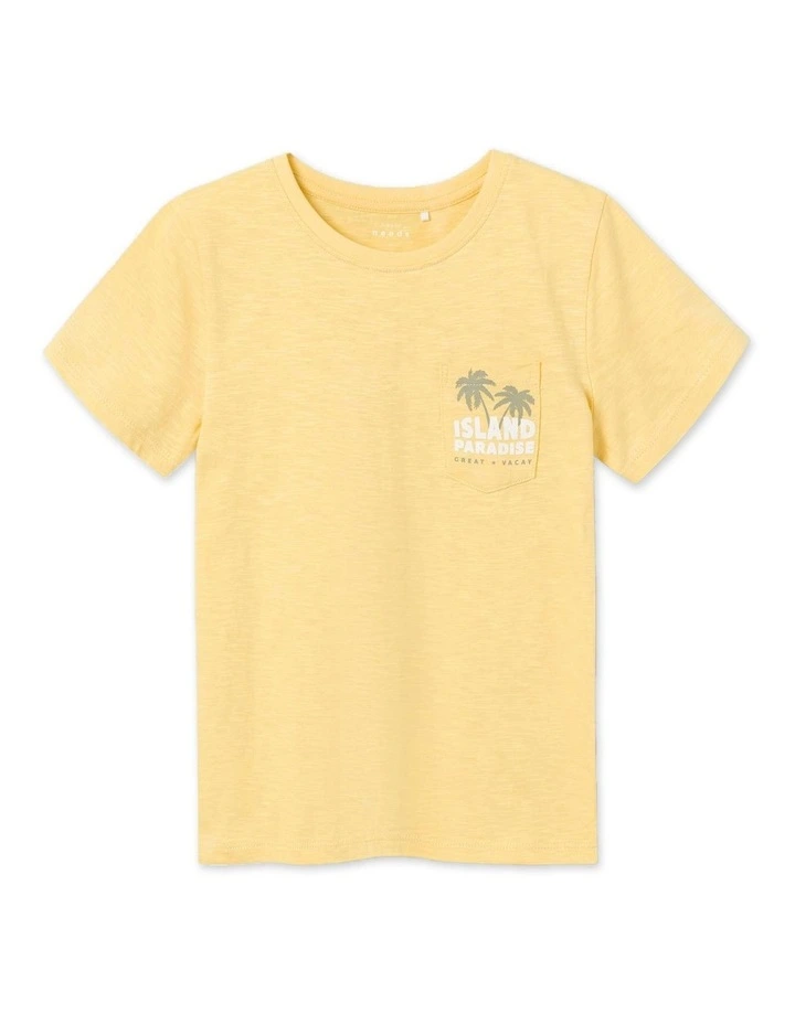 Velbo T-shirt in Yellow