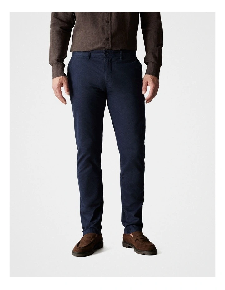 Regular Chino Pant in Midnight Blue