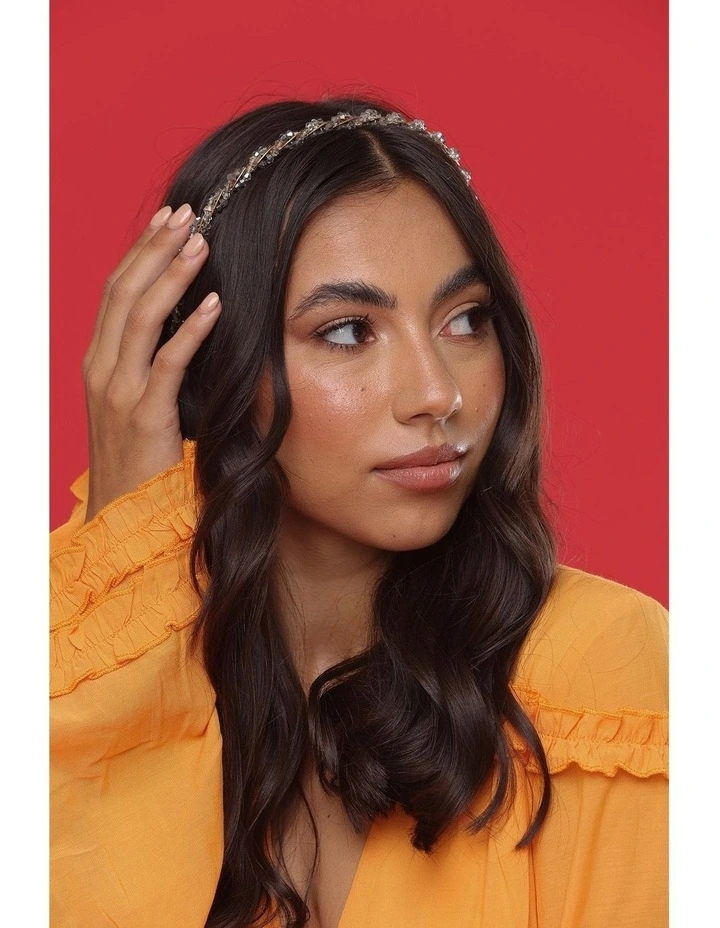 Nini Headband in Grey
