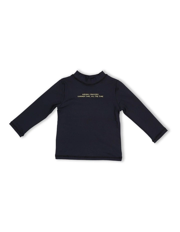 Summer Raffi Rashie (Sizes 0-3) in Black