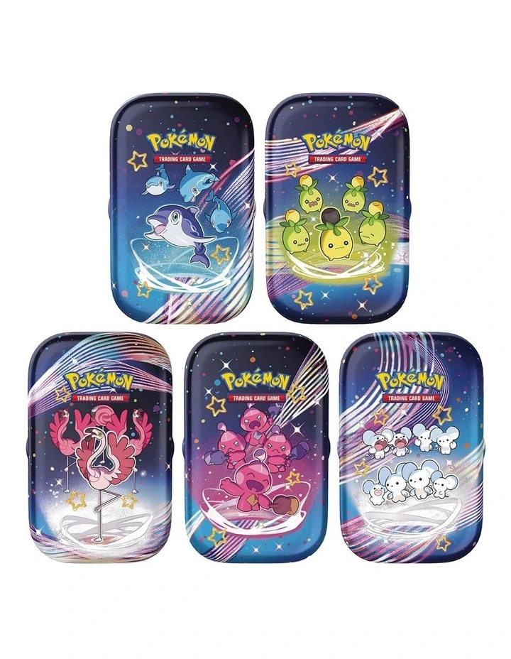 TCG Scarlet and Violet 4.5 Paldean Fates Mini Tin Assortment