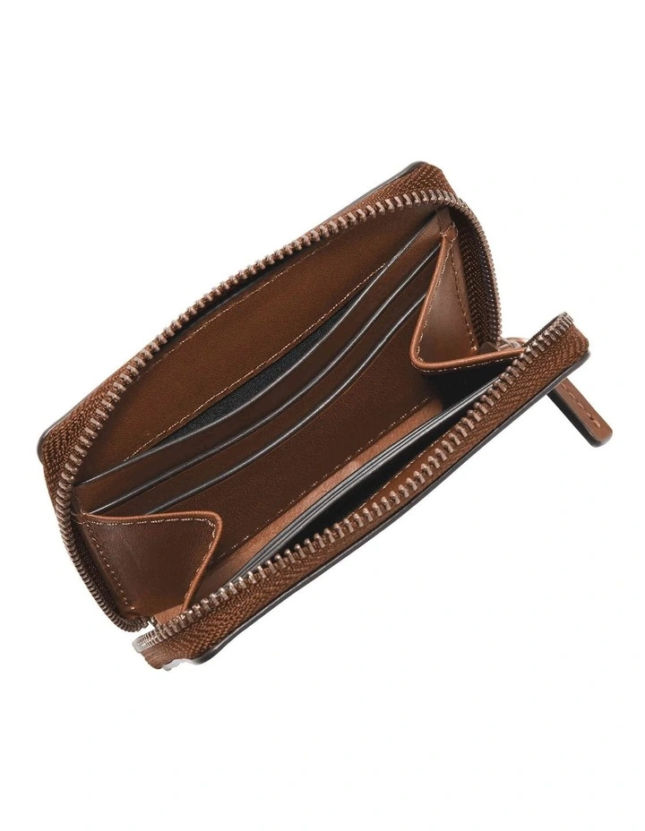 Westover Card Case in Saddle