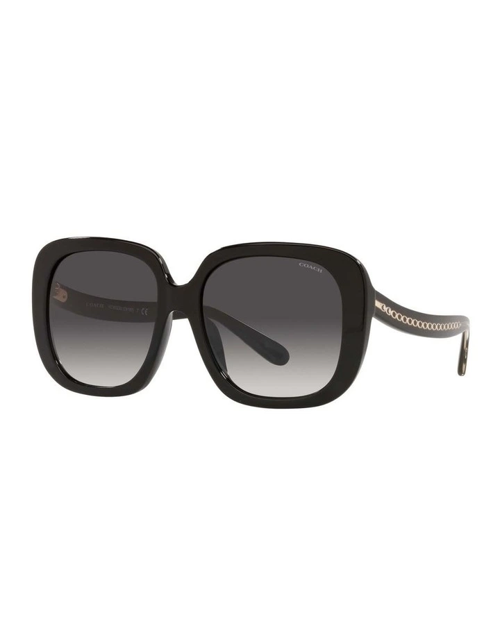 HC8323U C6185 Black Sunglasses