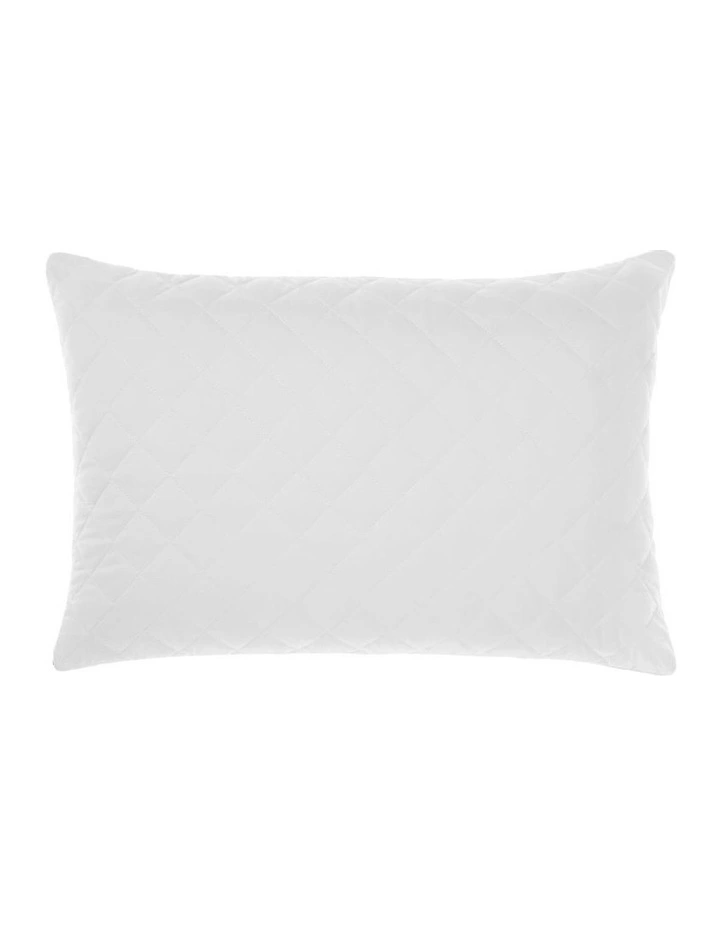 Comfy Pillow Protector Pair in White