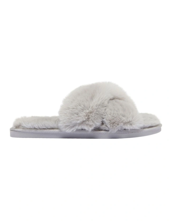 Band Slippers in Grey