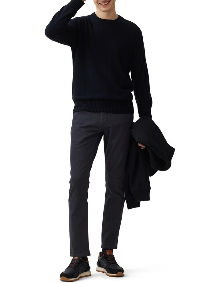 Christchurch Knit Sweater in Deep Ocean