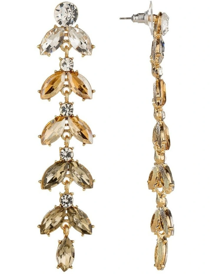 Oct Earring in Champagne