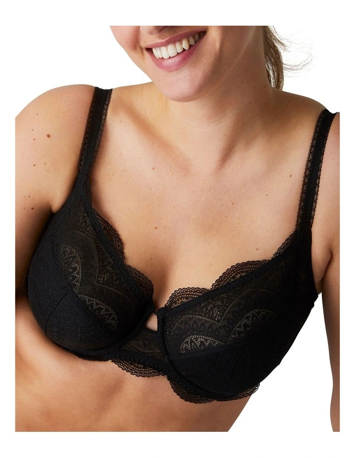 Karma Full Cup Control Bra in Black
