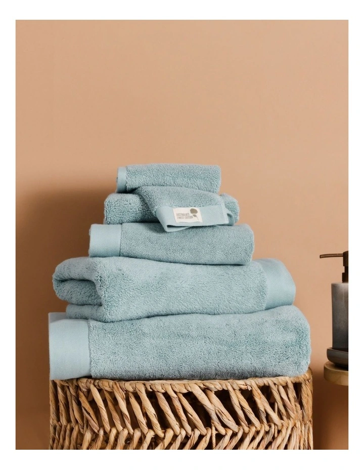 Australian Cotton Towel Range in Ocean