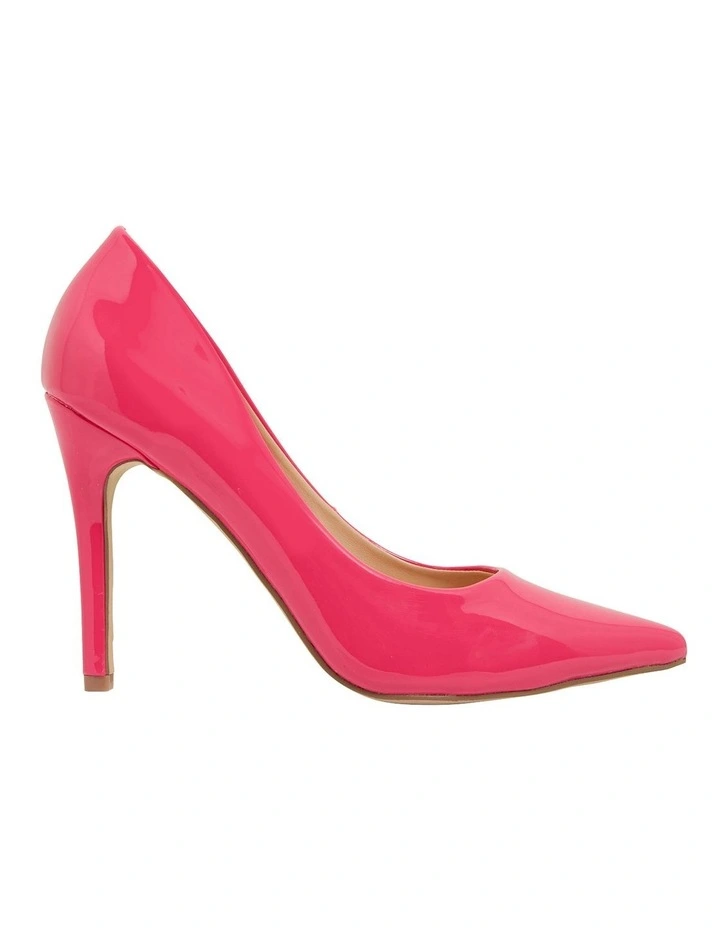 Harbour Heeled Shoes in Pink Patent