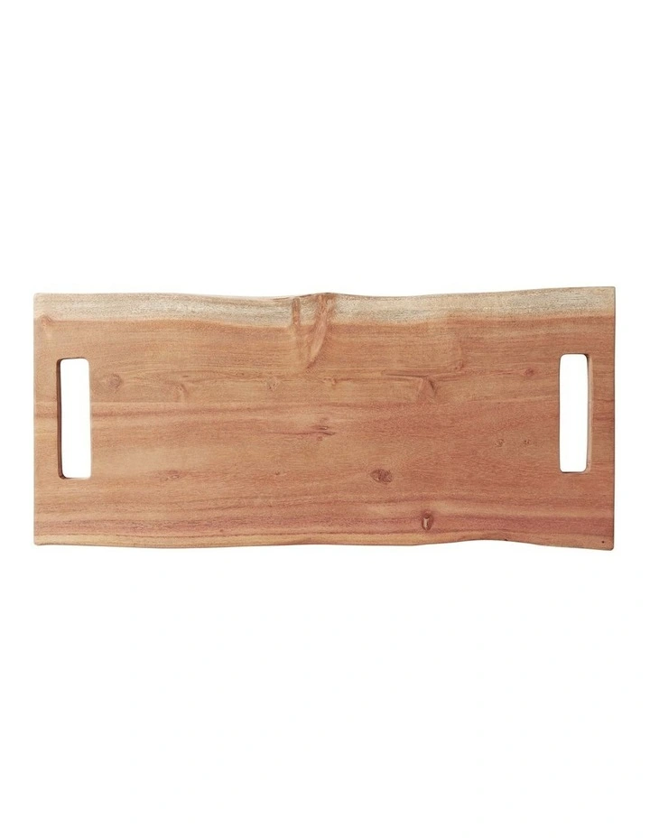 Menara Rectangular Serving Board 58x25cm in Brown