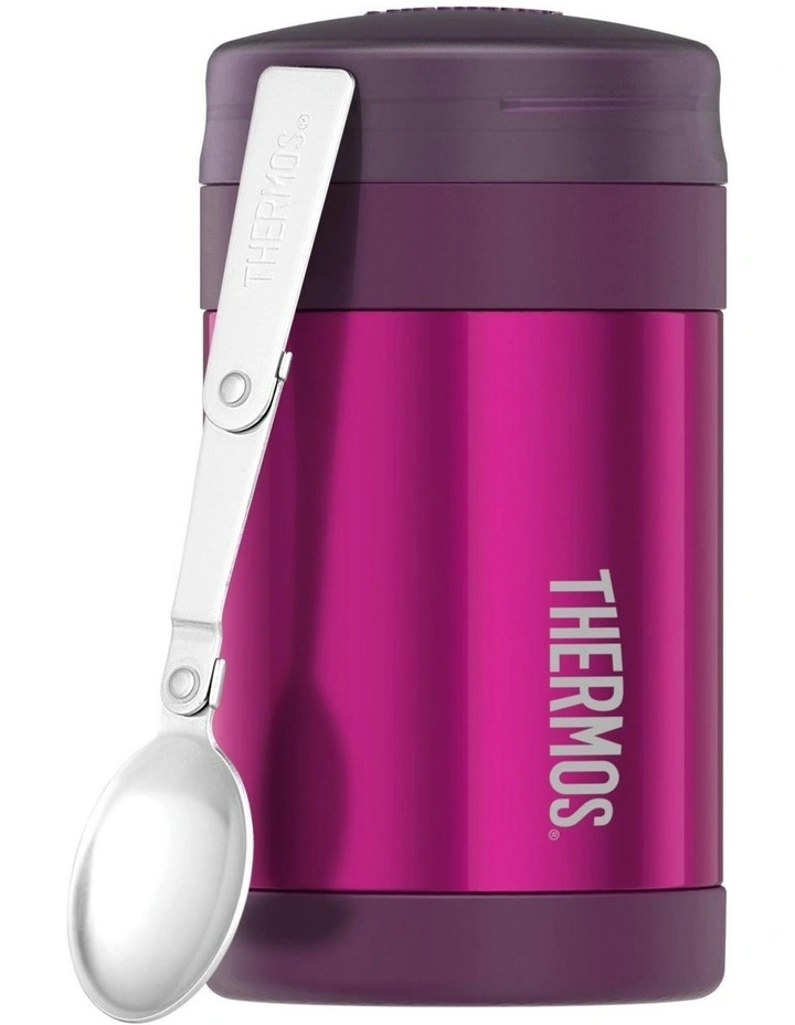 Vacuum Insulated Food Jar 470ml in Pink