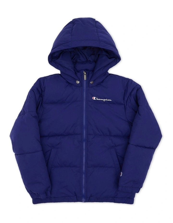 Junior Rochester Puffer Jacket in Chaouen Cobalt