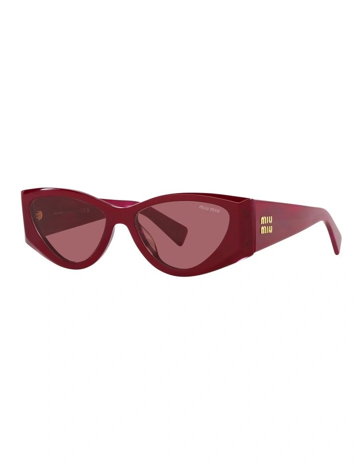 MU 06YS Sunglasses in Red
