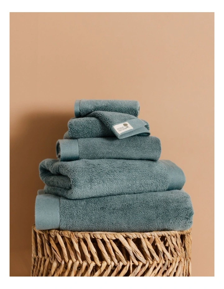 Australian Cotton Towel Range in Sea Glass