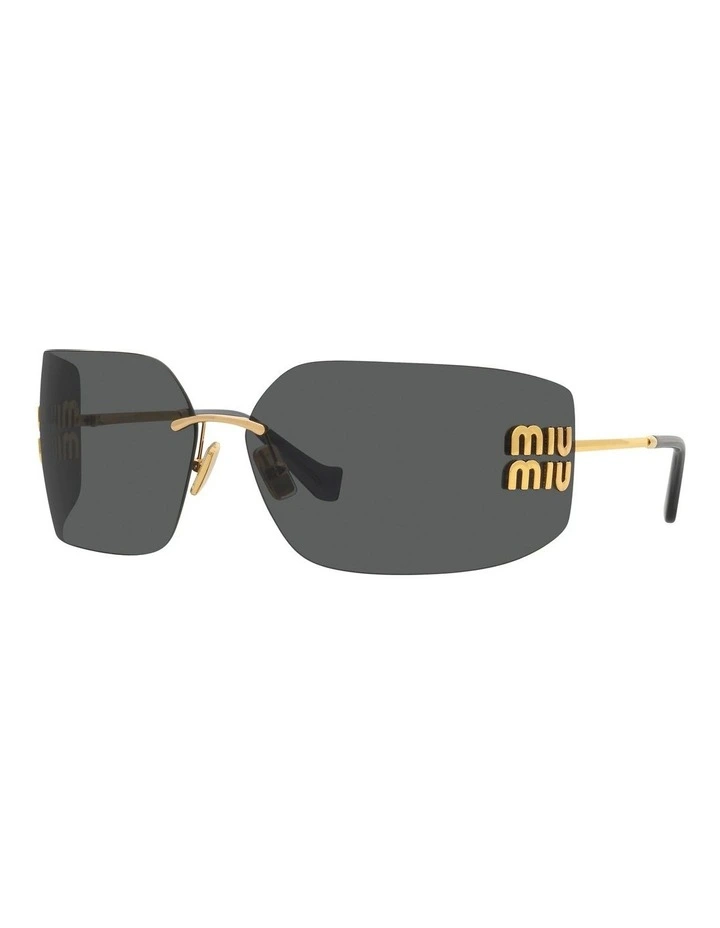 MU 54YS Sunglasses in Gold