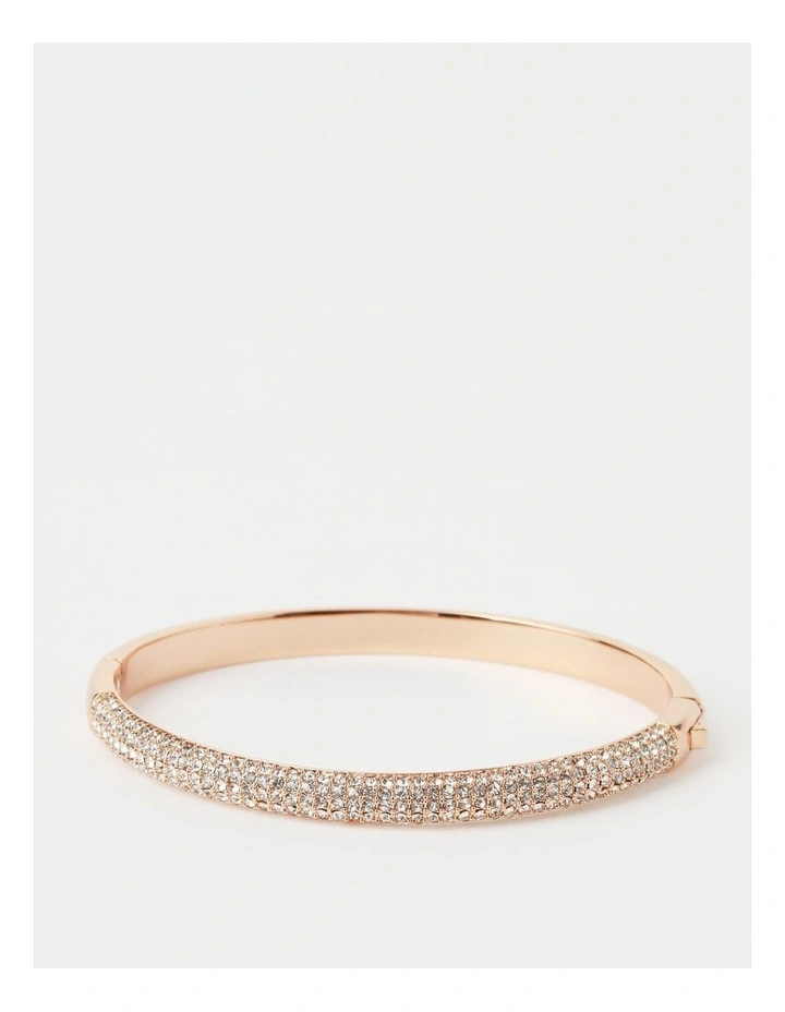 Hinged Bangle Gift Box Jewellery in Rose Gold