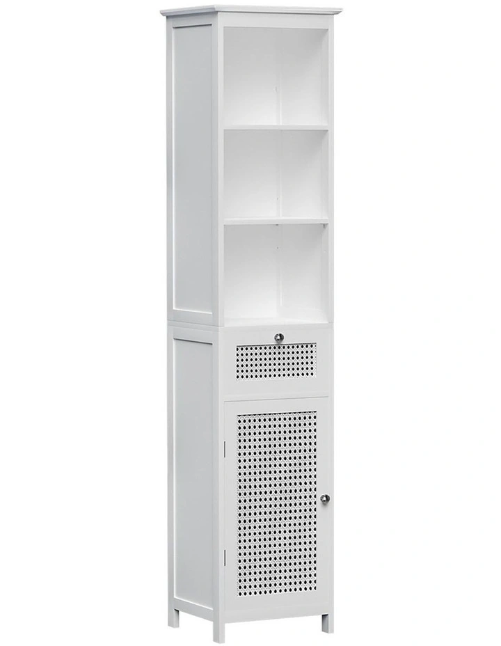 Bathroom Cabinet Storage 161cm in White