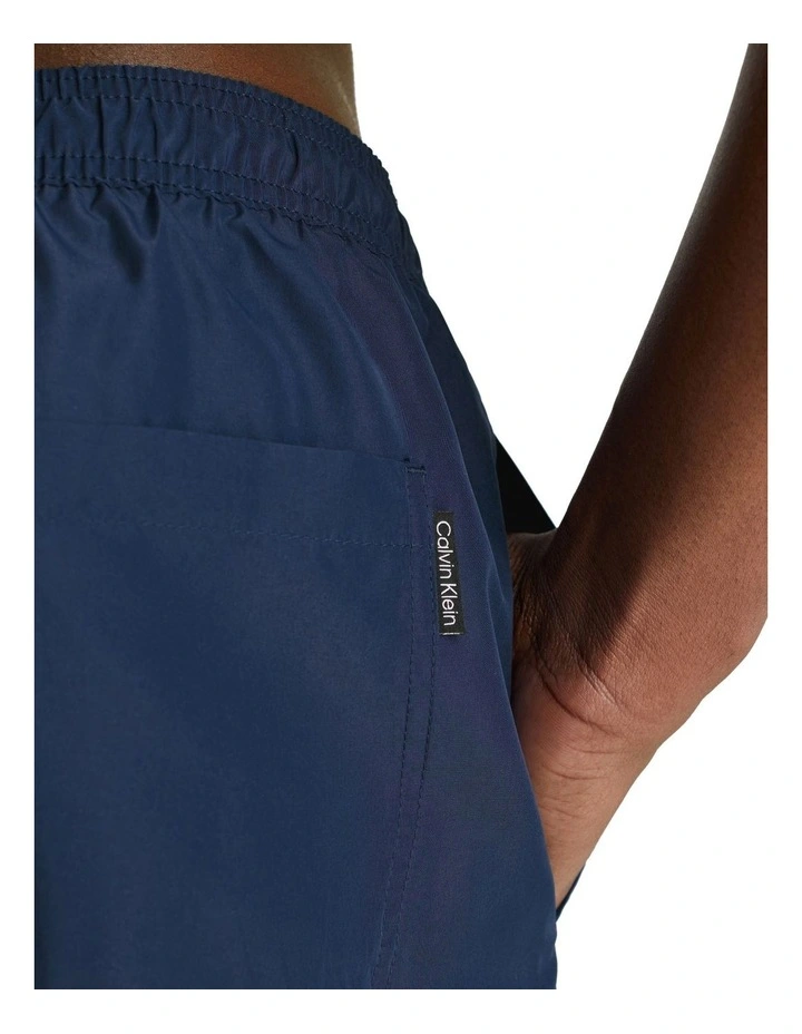 Monogram Medium Swim Short in Navy Iris