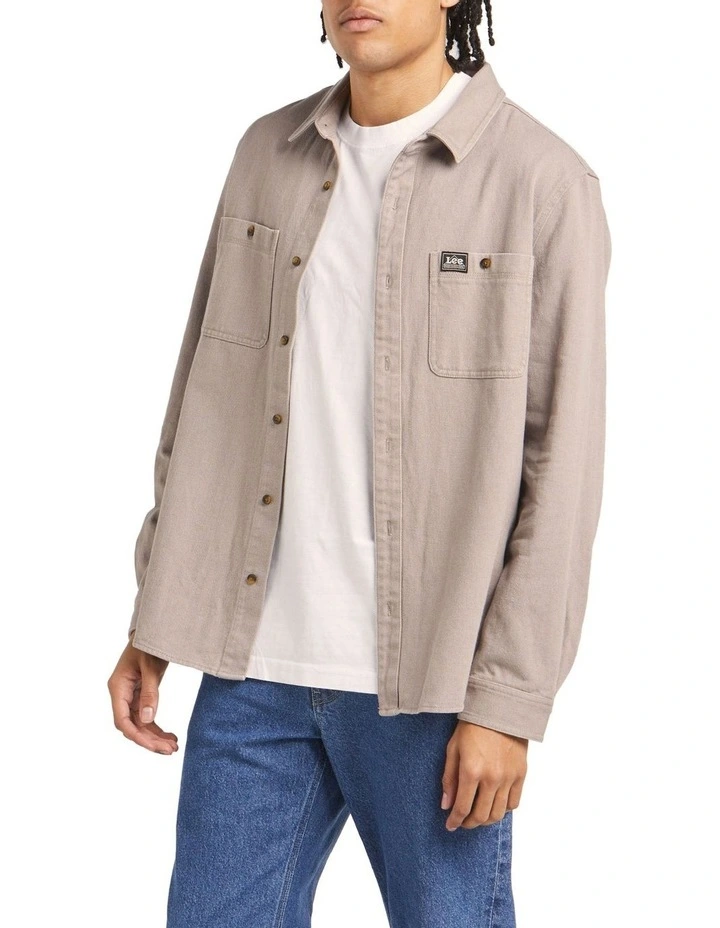 Lee Worker Shirt in Cement