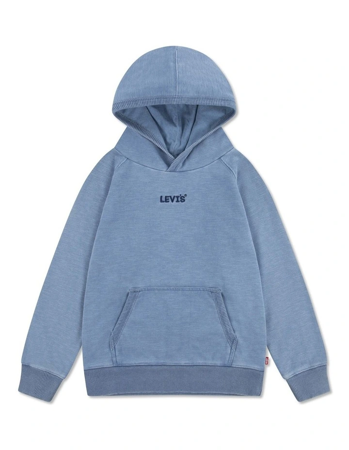Organic Headline Indigo Hoodie in Summersault