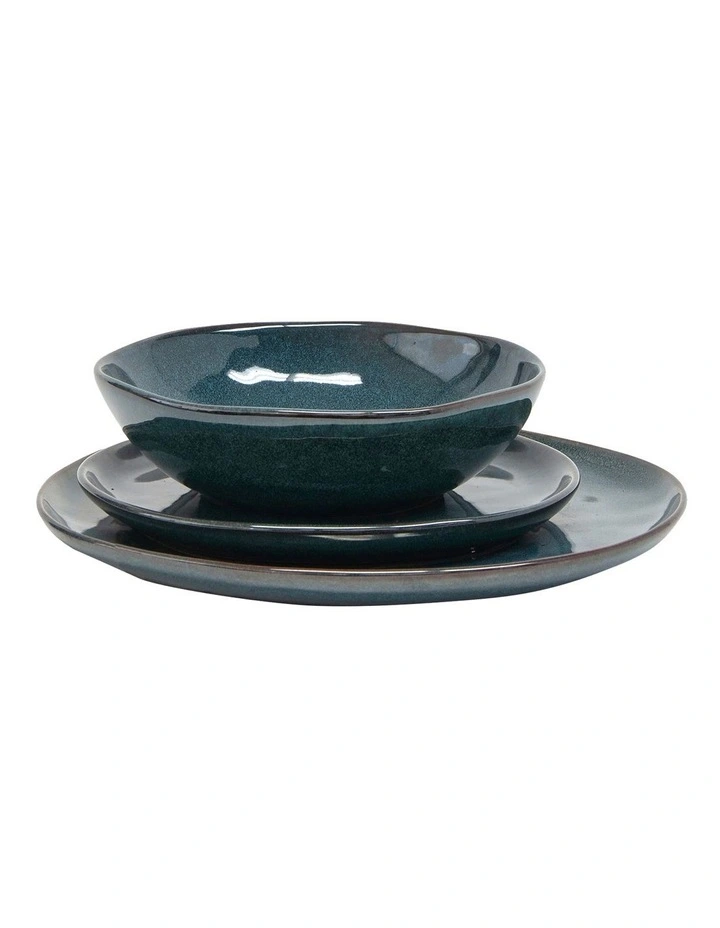 Series Dinner Set 12pc Teal