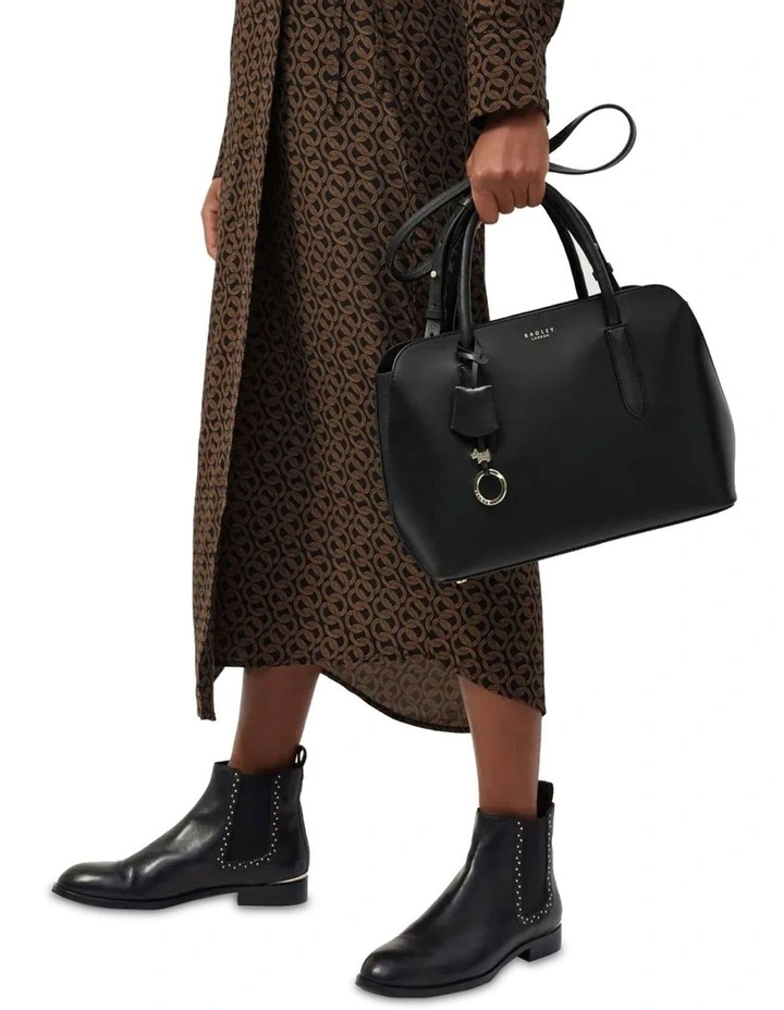 Liverpool Street 2.0 Medium Zip-Top Mulitway Bag in Black