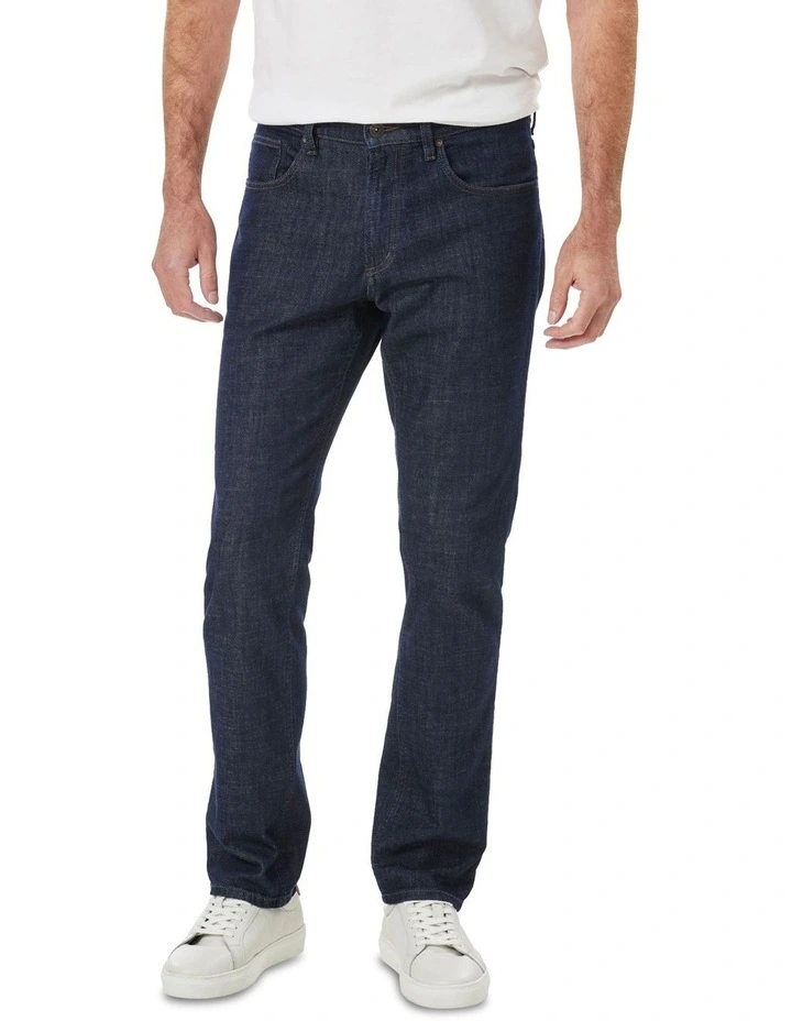 Selwyn Straight Fit Jean in Raw Rinse