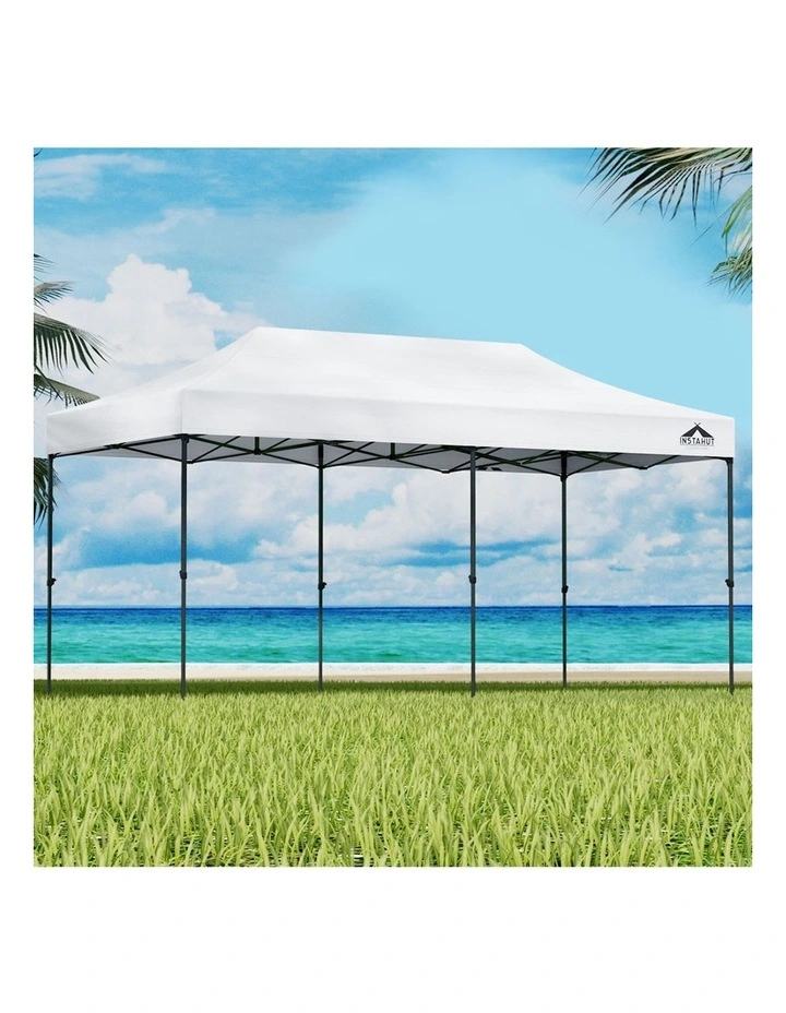 Outdoor Camping Canopy Gazebos Shade in White