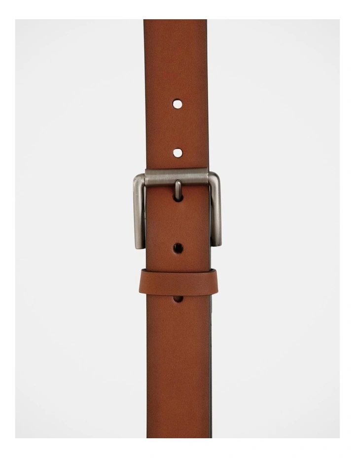 Skinny Casual Belt in Tan