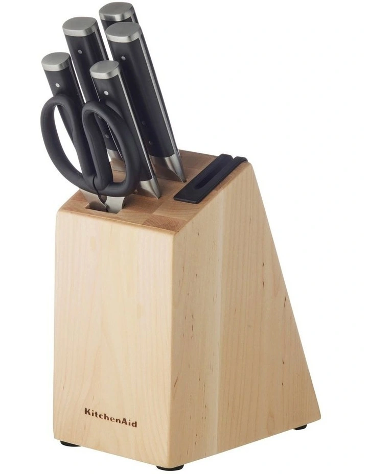 Gourmet Knife Block Set 6 Piece Gift Boxed