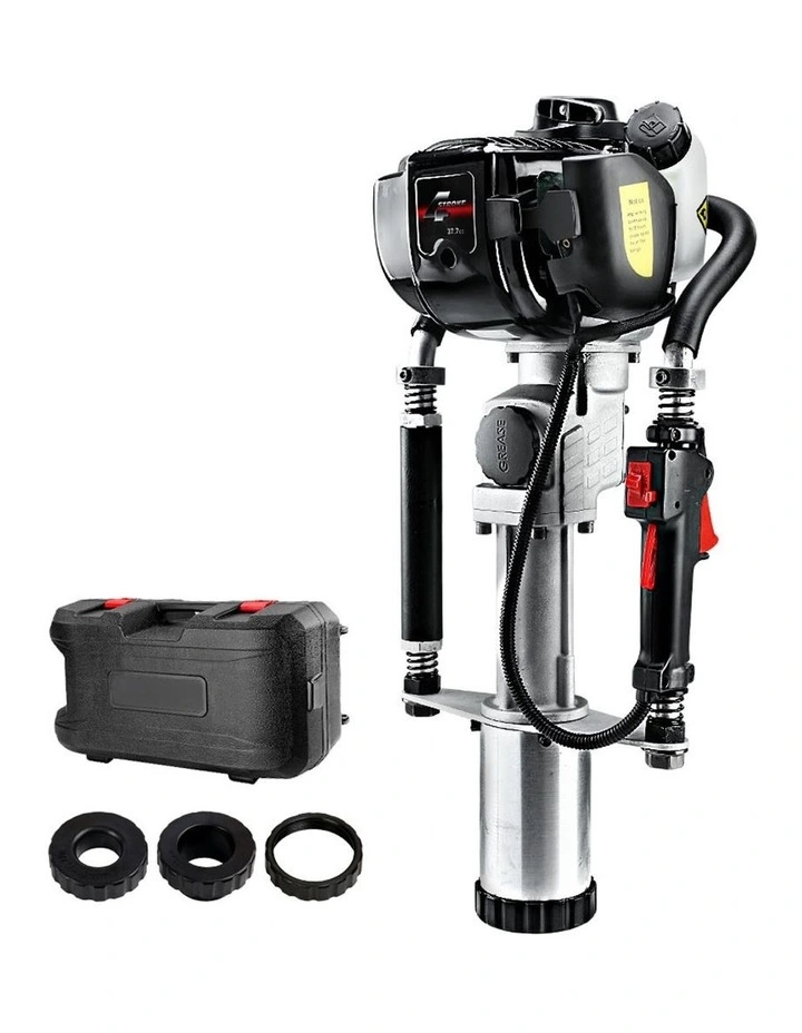 4-Stroke Petrol Post Driver Silver PD-FF-4S-OR