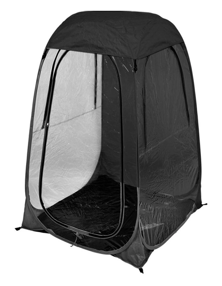 2x Pop Up Tent in Black