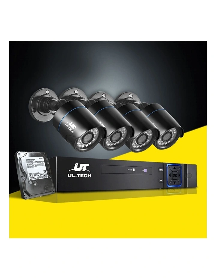 CCTV Camera Security System 1TB Hard Drive