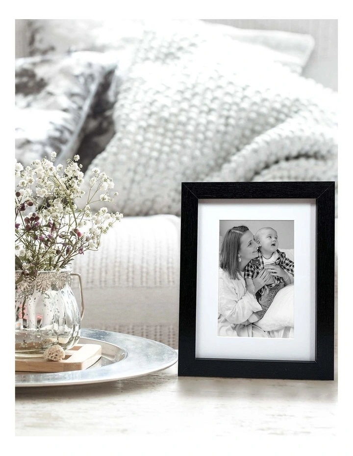 Photo Frame 15x20/10x15cm in Black