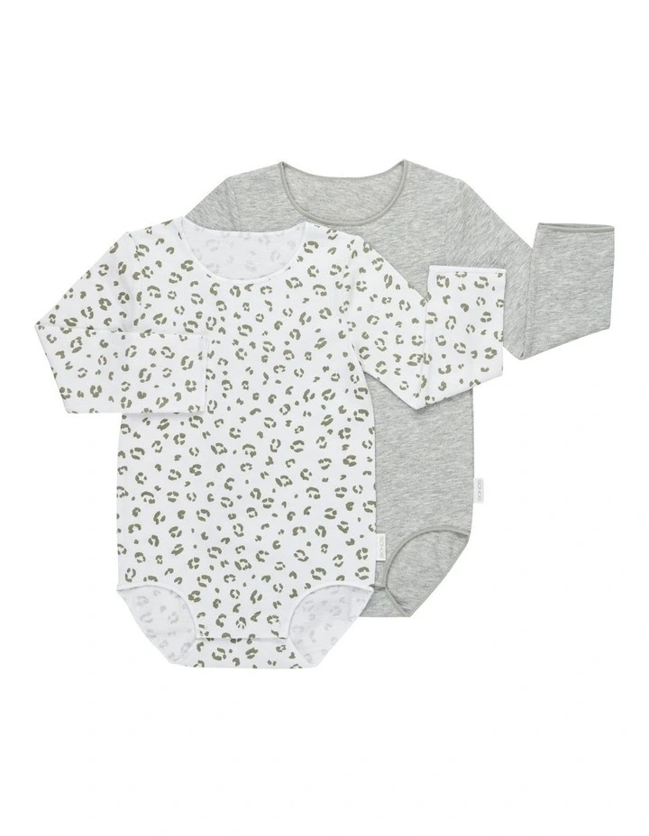 Wonderbodies Long Sleeve Bodysuit White