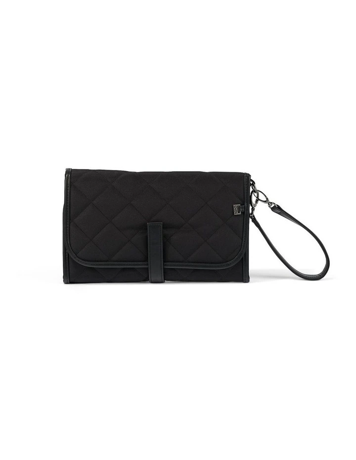 Change Quilt Clutch in Black