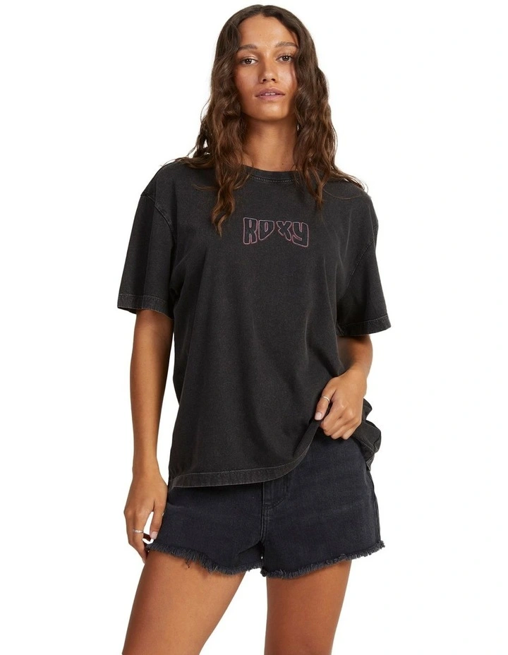 Mazzy Oversized T-Shirt in Anthracite