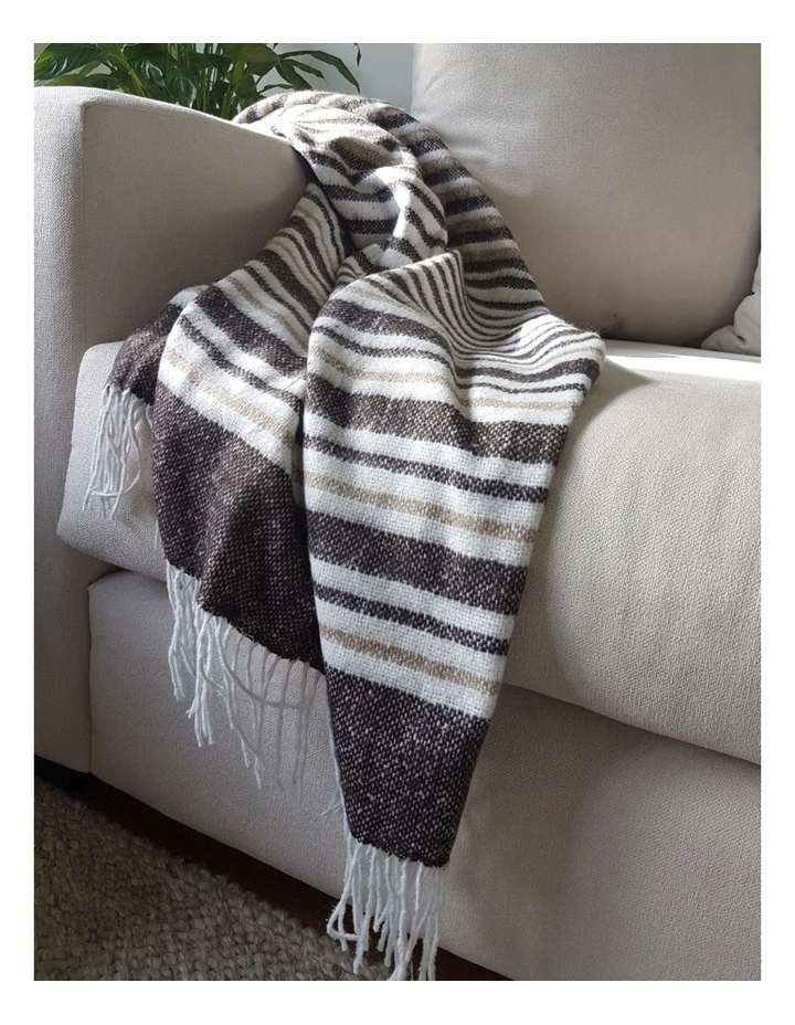 Richmond Throw Blanket in Monochrome