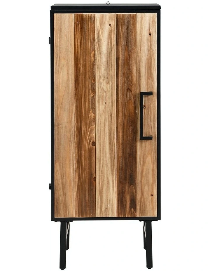Free Standing Storage Cabinet in Brown